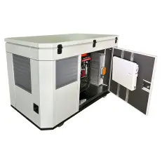 A-iPower A11000TEAX в тихом зимнем кожухе 1600 RAL 7035 + блок автозапуска A-iPower 230В/400В 100А 8 ПИН