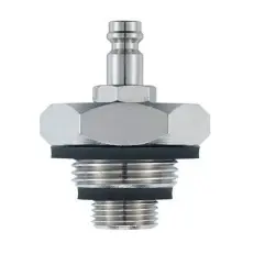 Конический установочный фитинг Testo для высокого давления 3/8" и 3/4"