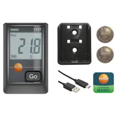 Testo 174 T USB-C чёрный - логгер температуры