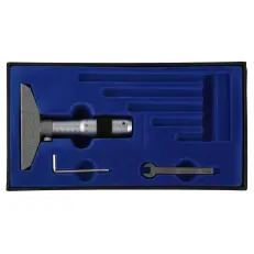 Глубиномер микрометрический RGK GM-25 кейс