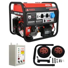 A-iPower A8500EA + блок автозапуска A-iPower 230 В, 50 А + транспортировочный комплект A-iPower L