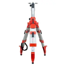 RGK SP-400 с калибровкой + элевационный штатив RGK SH-170 + рейка RGK LR-2 + дальномер RGK DL100 - ротационный нивелир с красным лучом