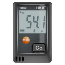 Testo 174 H BT Bluetooth чёрный - логгер температуры и влажности