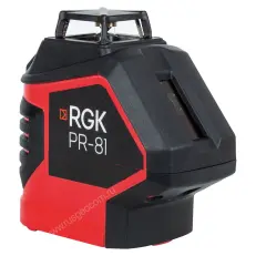 RGK PR-81 с калибровкой + штатив, кронштейн - лазерный нивелир с красным лучом