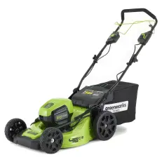 Аккумуляторная газонокосилка Greenworks GD60LM46SP бесщеточная, 60V без АКБ и ЗУ