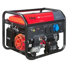 FUBAG BS 7500 A ES DUPLEX в супертихом зимнем кожухе 1400SS RAL 7035 - бензиновый генератор