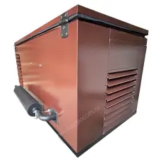 A-iPower A7000EAX в супертихом зимнем кожухе 1400SS RAL 8017