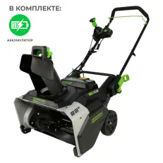 Greenworks 82SN22 с АКБ 5 Ач, без ЗУ