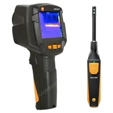 Testo 872 - комплект тепловизора и смарт-зонда термогигрометра Testo 605i