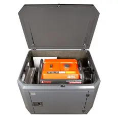 A-iPower A7500TEA в супертихом зимнем кожухе 1400SS RAL 7024 + блок автозапуска A-iPower 400 В, 25 А
