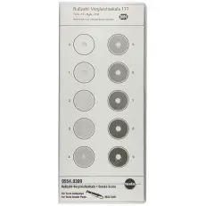 Шкала для определения сажевого числа