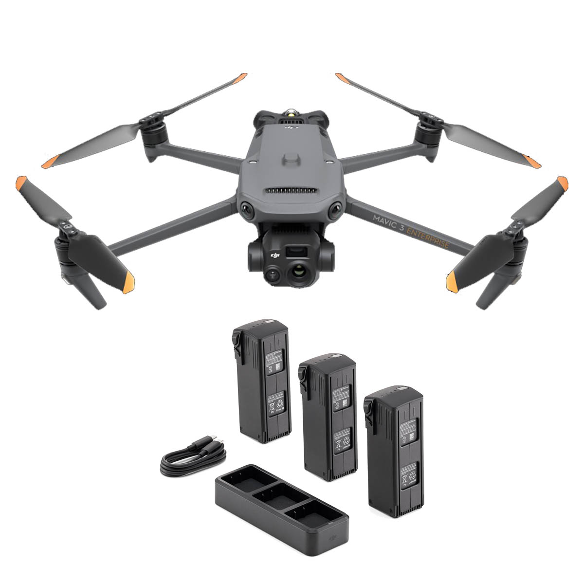 Квадрокоптер DJI Mavic 3 Thermal advanced (TA) с модулем RTK-Modul с комплектом GNSS-приёмником RGK SR1 с контроллером RGK SC100 и вехой RGK GLS 25