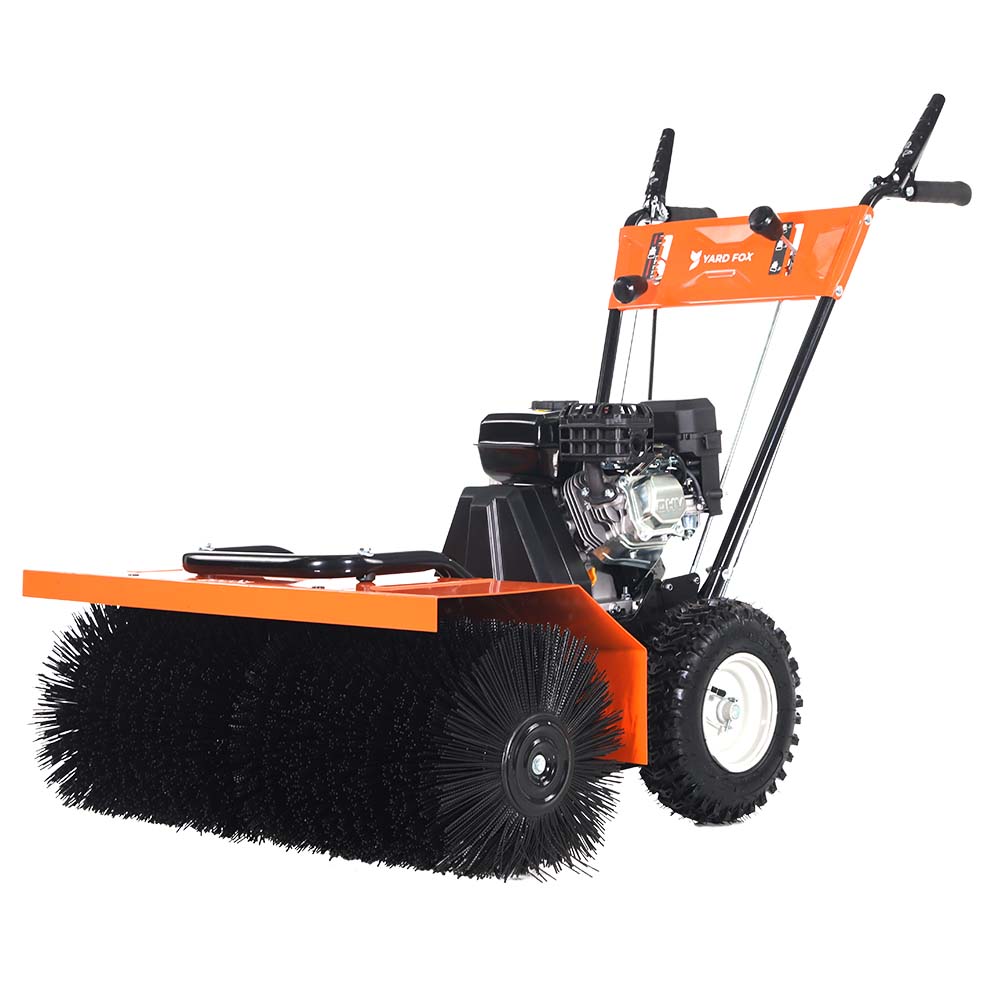 YARD FOX 800SL - бензиновая самоходная подметальная машина