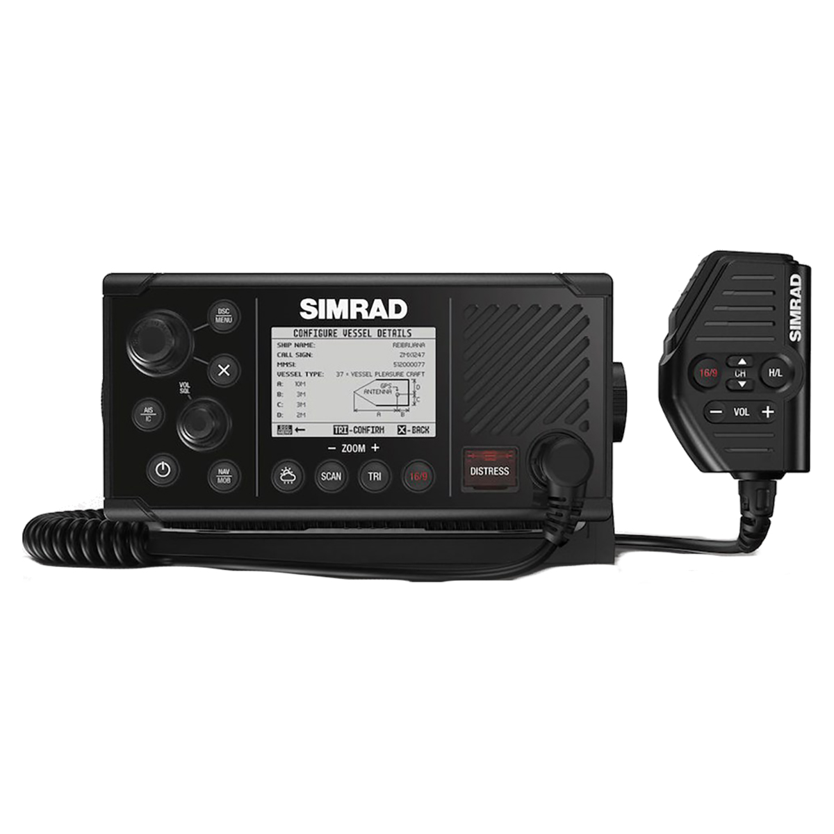 Simrad RS40-B VHF Radio - радиостанция