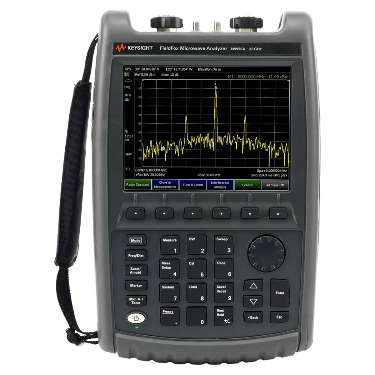 Keysight N9950A FieldFox - анализатор спектра