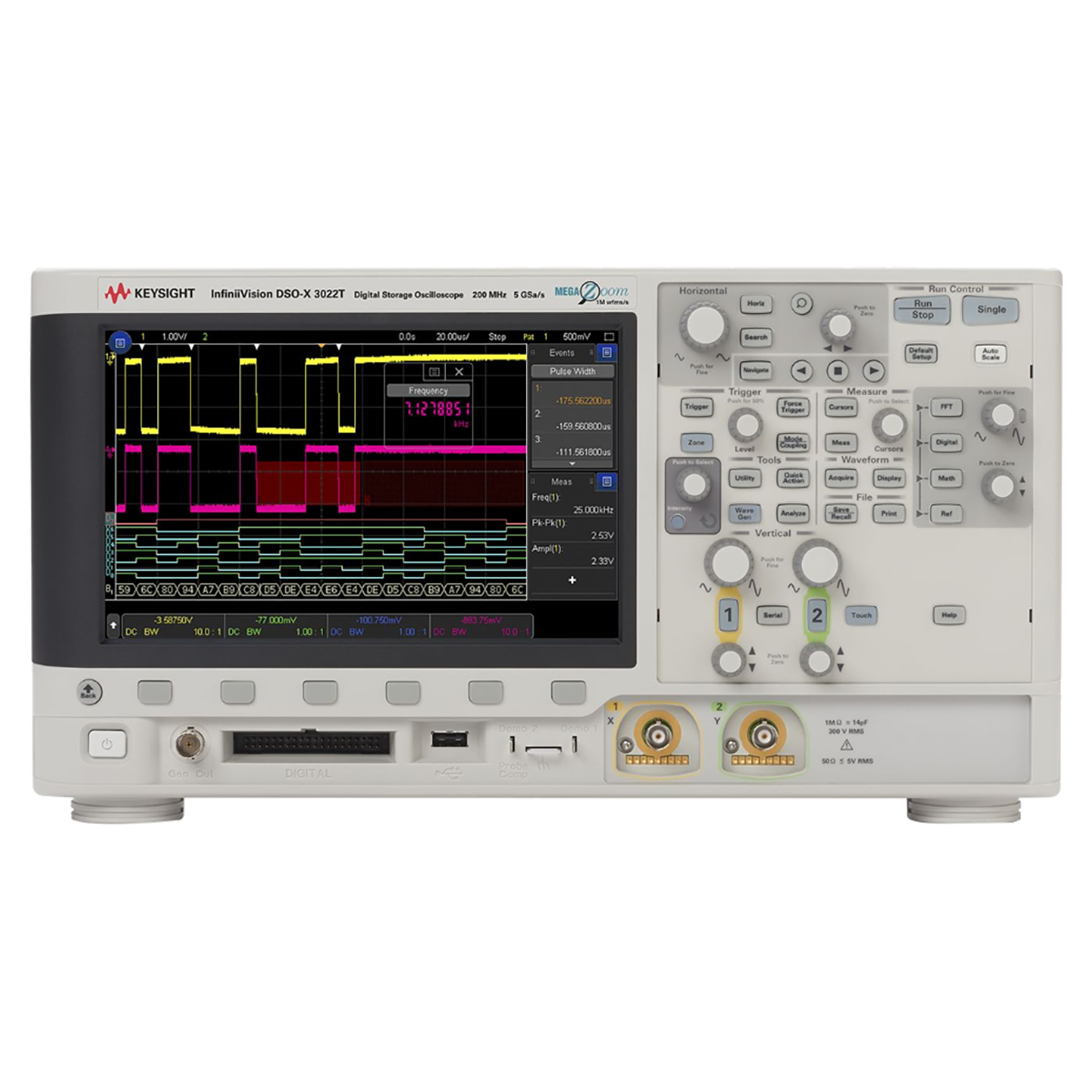 Keysight DSOX3022T - осциллограф