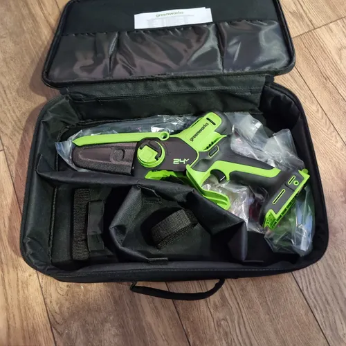 Greenworks G24MCS10 24V (10см) без АКБ и ЗУ
