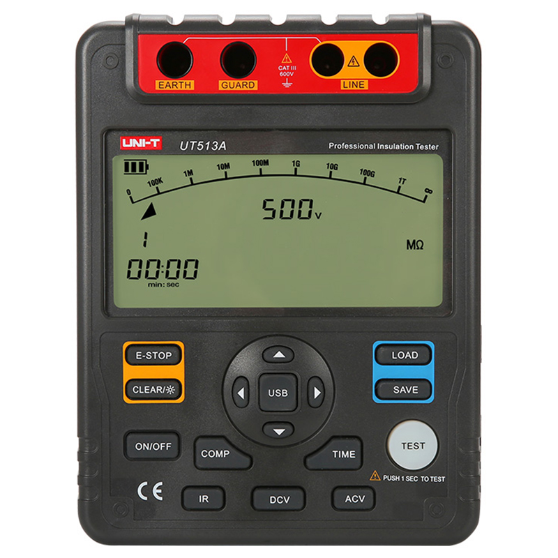 UNI-T UT513A - измеритель сопротивления изоляции