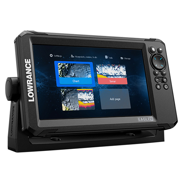 Lowrance Eagle 9 с датчиком TripleShot HD - эхолот