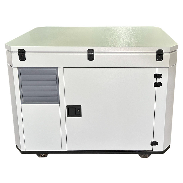 A-iPower A17000TEAX в тихом зимнем кожухе 1600 RAL 7035 + блок автозапуска A-iPower 230В/400В 100А 8 ПИН