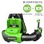 Воздуходувка аккумуляторная ранцевая Greenworks GD40BPG2 40V (281 км/ч) бесщеточная с АКБ 8 Ач + ЗУ 5А быстрое