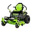 Райдер с нулевым радиусом разворота Greenworks GC82ZT107 82V (107 см) бесщеточный аккумуляторный без АКБ и ЗУ