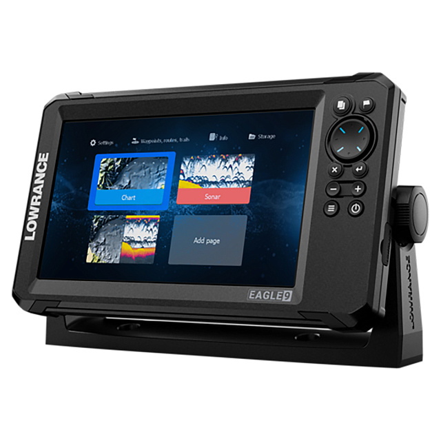 Lowrance Eagle 9 с датчиком TripleShot HD - эхолот