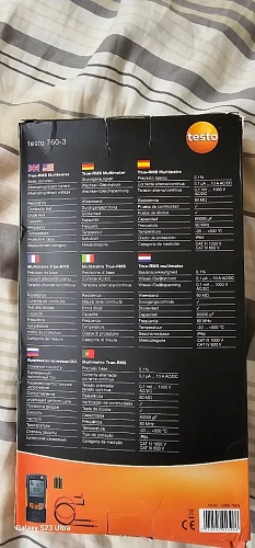 Testo 810 - пирометр