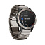 gps Часы Garmin Quatix 6 Sapphire титановый с титановым ремешком