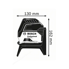 Bosch GCL 2-50 с калибровкой + RM1 + BM3 + LR6 + кейс - лазерный нивелир