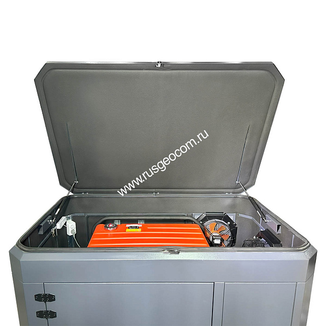 A-iPower A17000TEAX в тихом зимнем кожухе 1600 RAL 7024 + блок автозапуска A-iPower 230В/400В 100А 8 ПИН