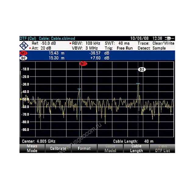 Опция измерения расстояния до места повреждения Rohde   Schwarz FSH-K41