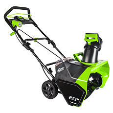 Greenworks GD40ST (GD40SB) бесщеточный, 40V с АКБ 5 Ач + ЗУ 5А быстрое