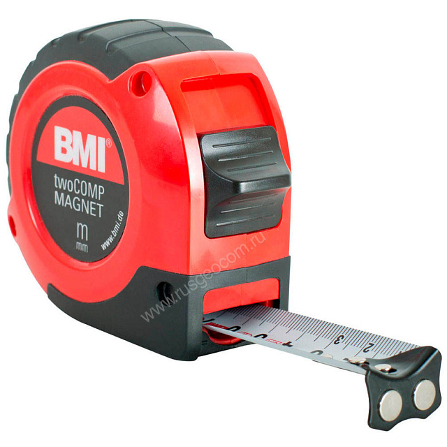 Измерительная рулетка BMI TAPE twoCOMP MAGNETIC 10 M