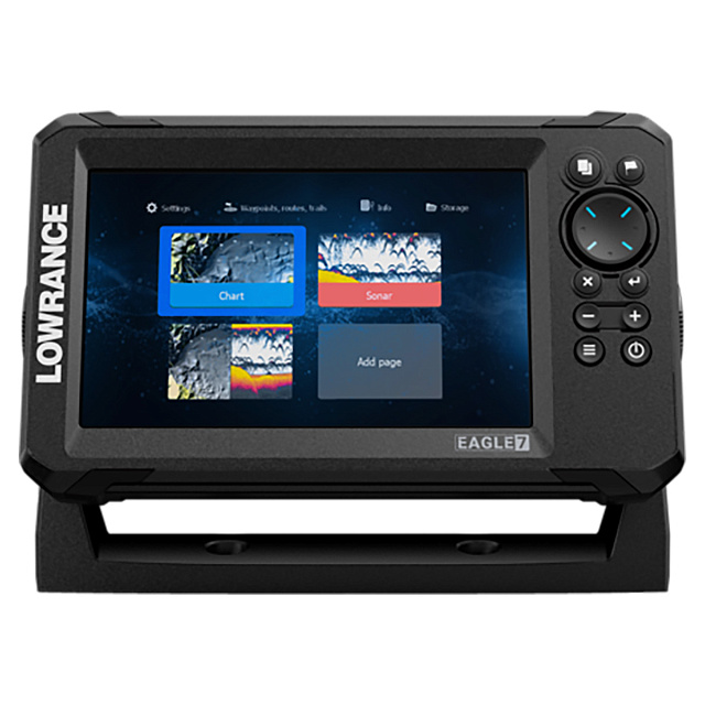 Lowrance Eagle 7 с датчиком TripleShot HD - эхолот