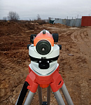 Комплект 3в1: нивелир RGK C-28 + штатив, рейка 4м