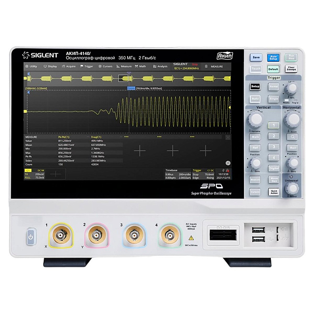 цифровой осциллограф АКИП-4140/4