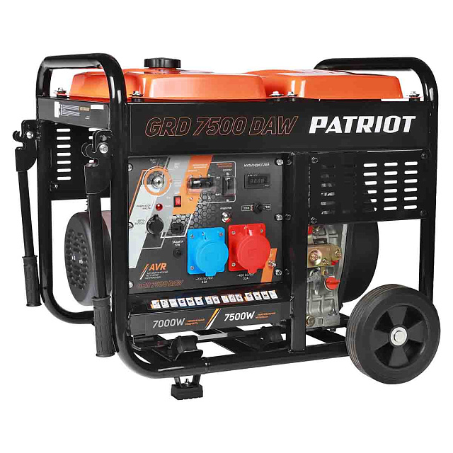 Дизельный генератор Patriot GRD 7500DAW