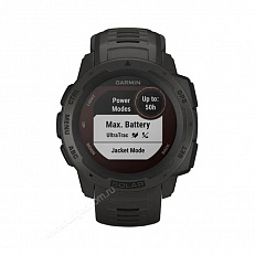 беговые Часы Garmin Instinct Solar Graphite