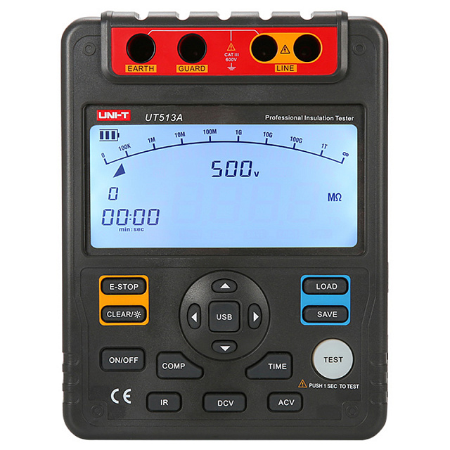 UNI-T UT513A - измеритель сопротивления изоляции